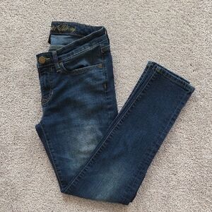 GAP Women's Dark Blue Skinny Jeans